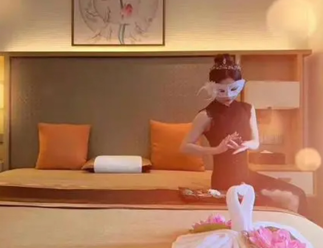 我在嘉兴体验了下高端男士按摩spa会馆，私人会所花样超多
